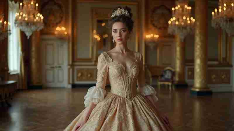 The enduring allure of 18th-century fashion, Concept art for illustrative purpose, tags: della moda del xviii - Monok